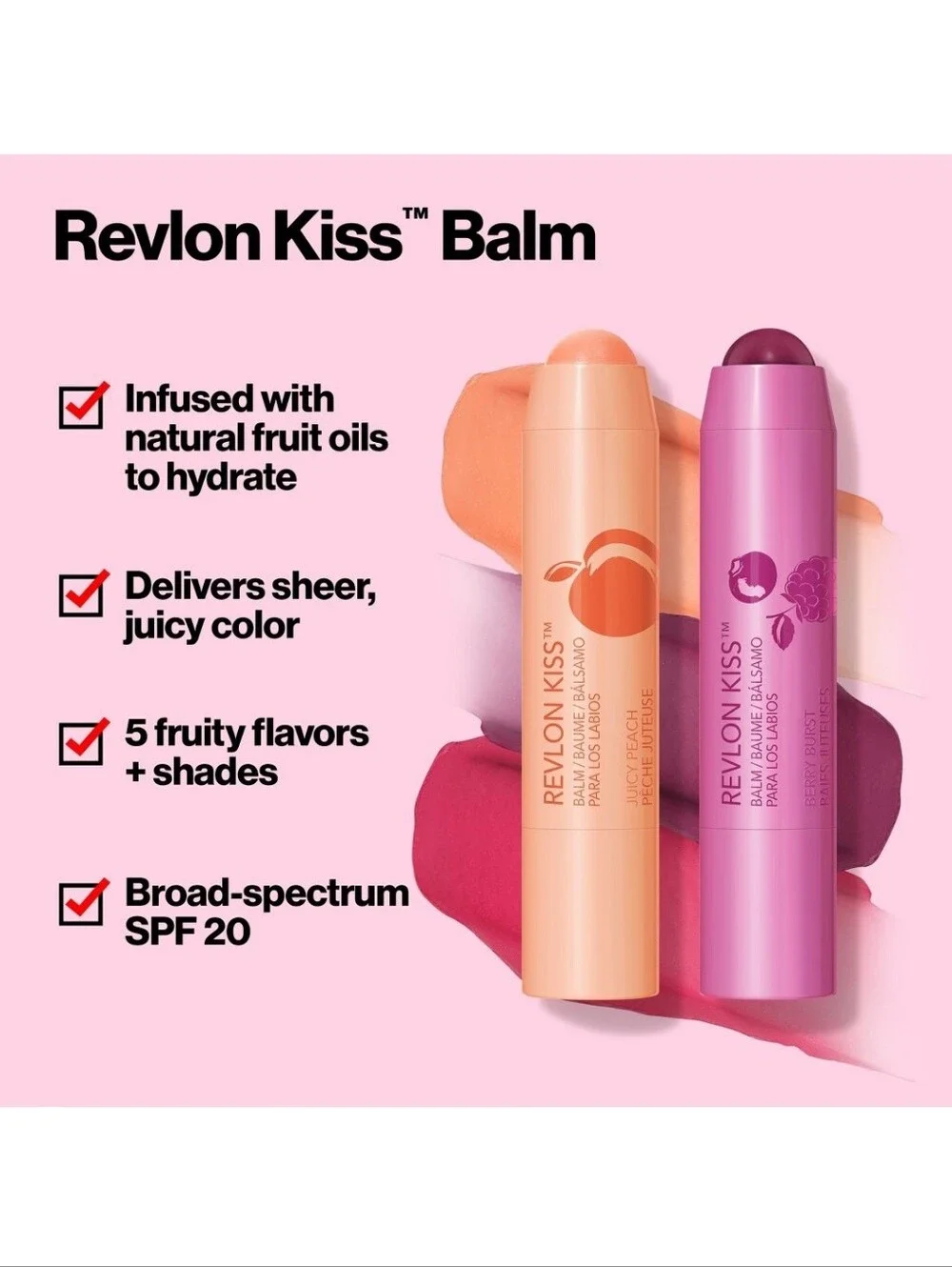 ⭐4/$15 Revlon Kiss Balm Sweet Cherry
